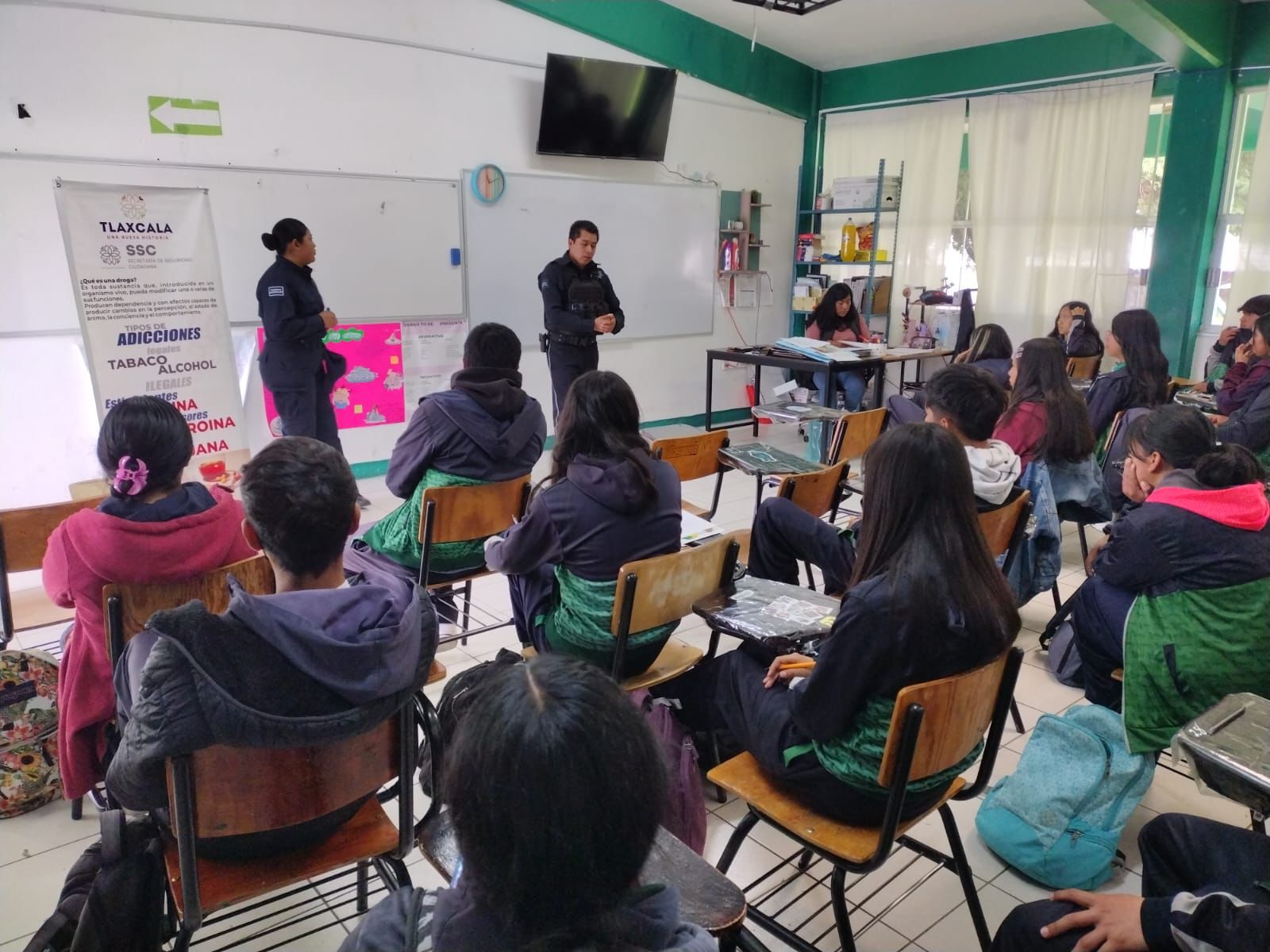 Salvador Santos fortalece la prevención del delito con acciones permanentes en escuelas y comunidades